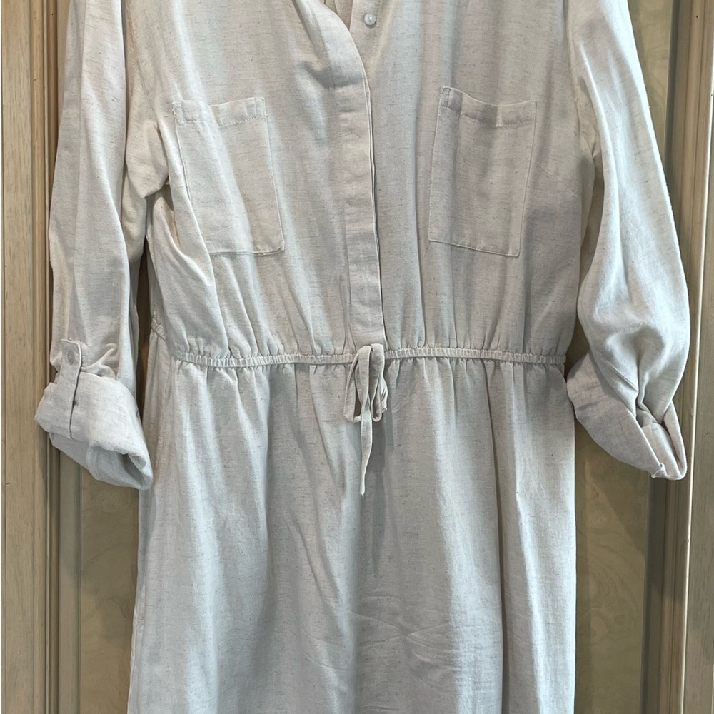 Linen lightweight dress